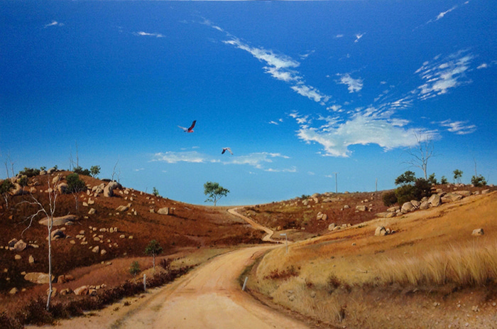 Road to Wallangarra, NSW by Scott McDougall | Lethbridge Gallery
